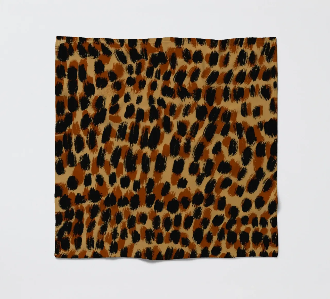 Tiny brushstrokes pattern 05 fleece blanket by Little Dean