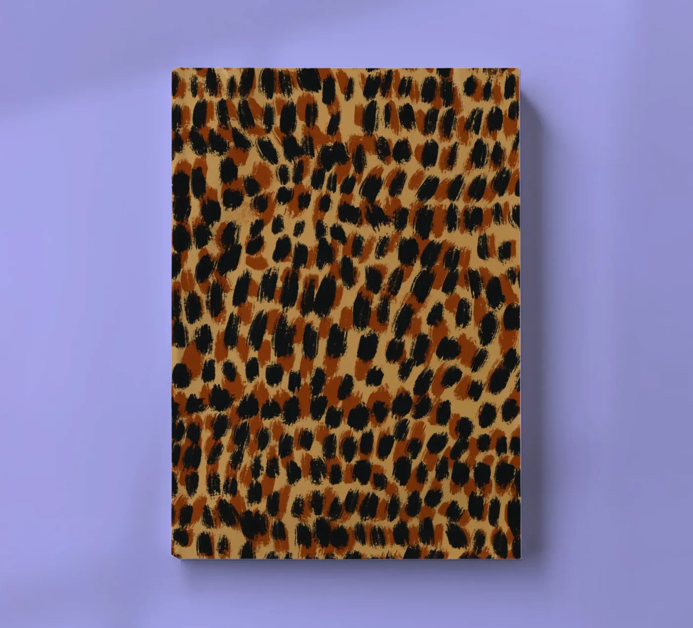 Tiny brushstrokes pattern 05 notebook by Little Dean