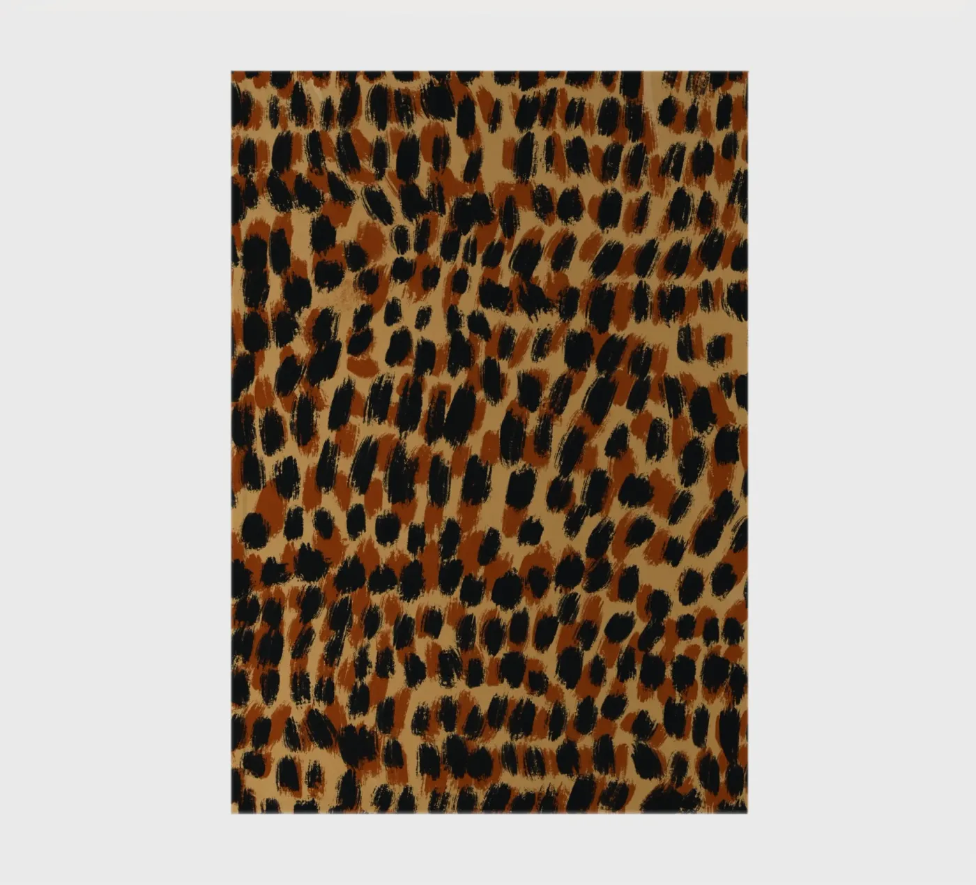 Tiny brushstrokes pattern 05 notebook by Little Dean