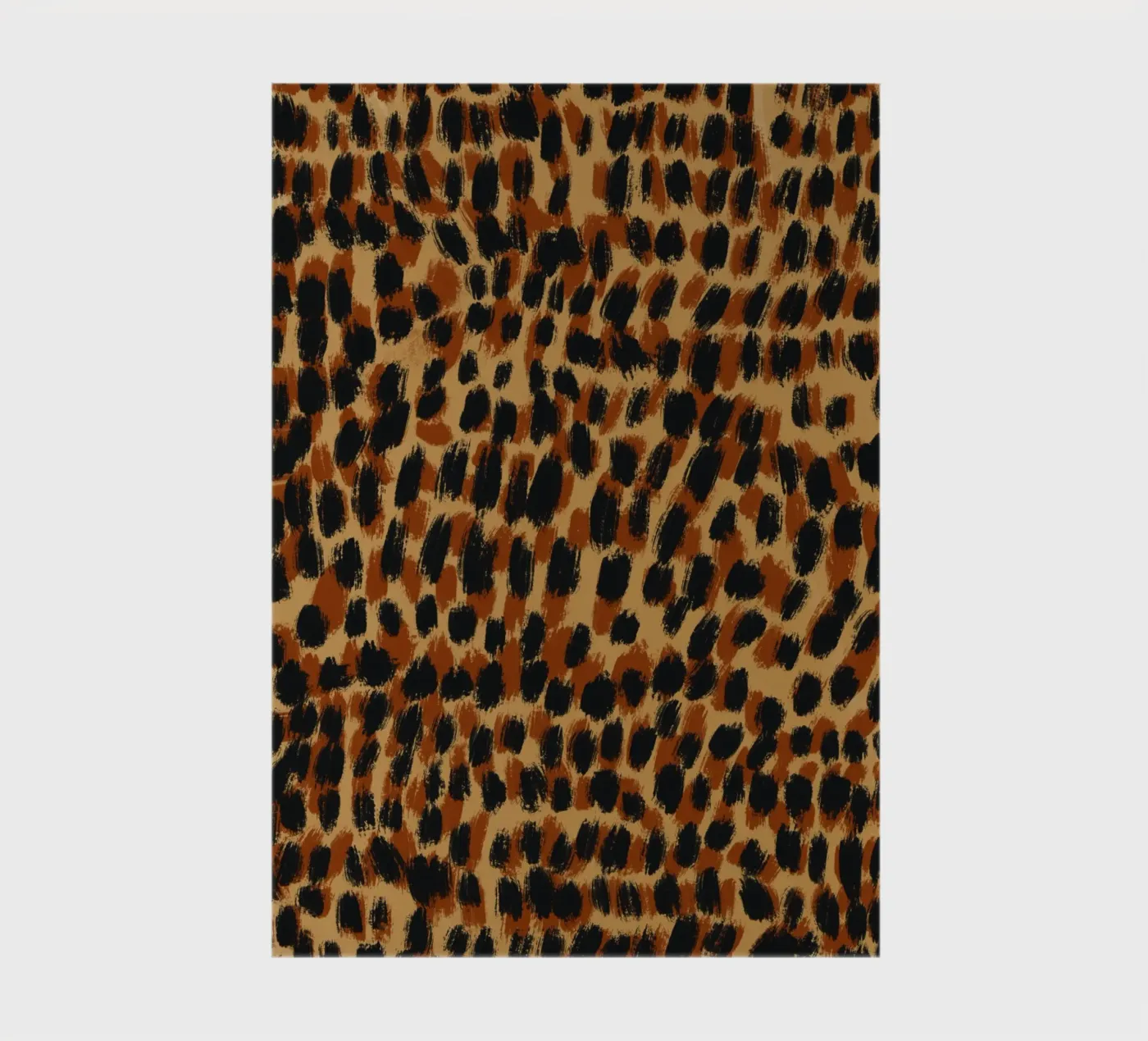 Tiny brushstrokes pattern 05 notebook by Little Dean