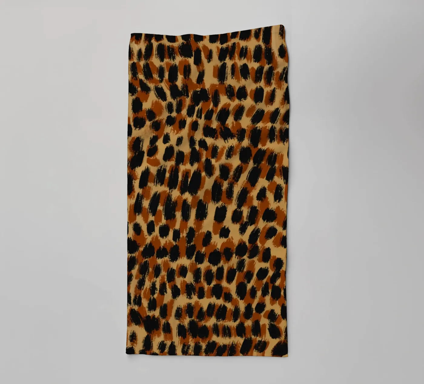 Tiny brushstrokes pattern 05 Handtuch von Little Dean