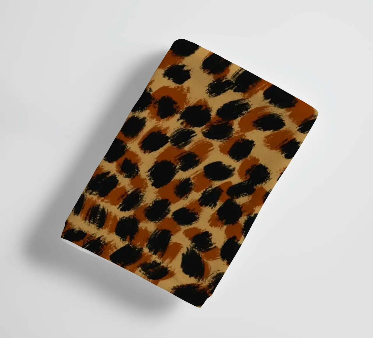 Tiny brushstrokes pattern 05 towel by Little Dean