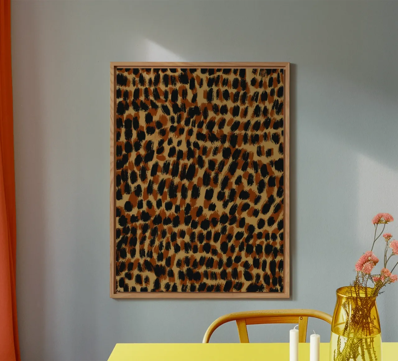 Tiny brushstrokes pattern 05 forex plate by Little Dean