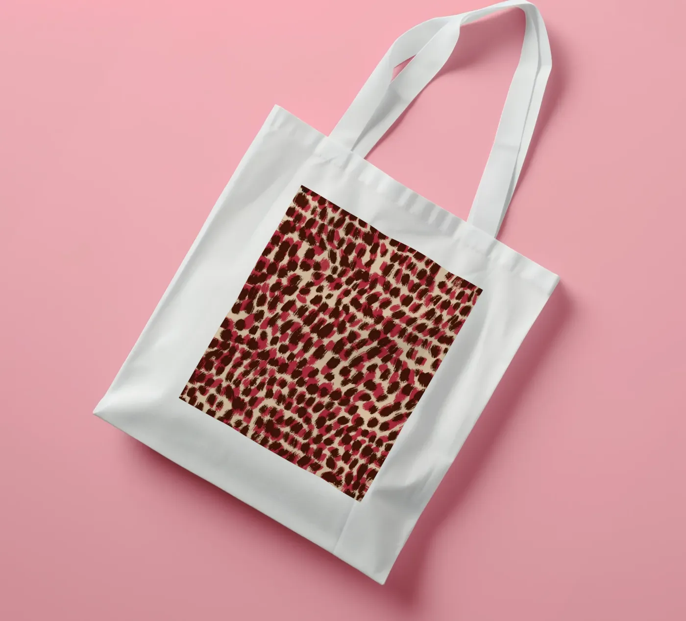 Tiny brushstrokes pattern 06 tote bag by Little Dean