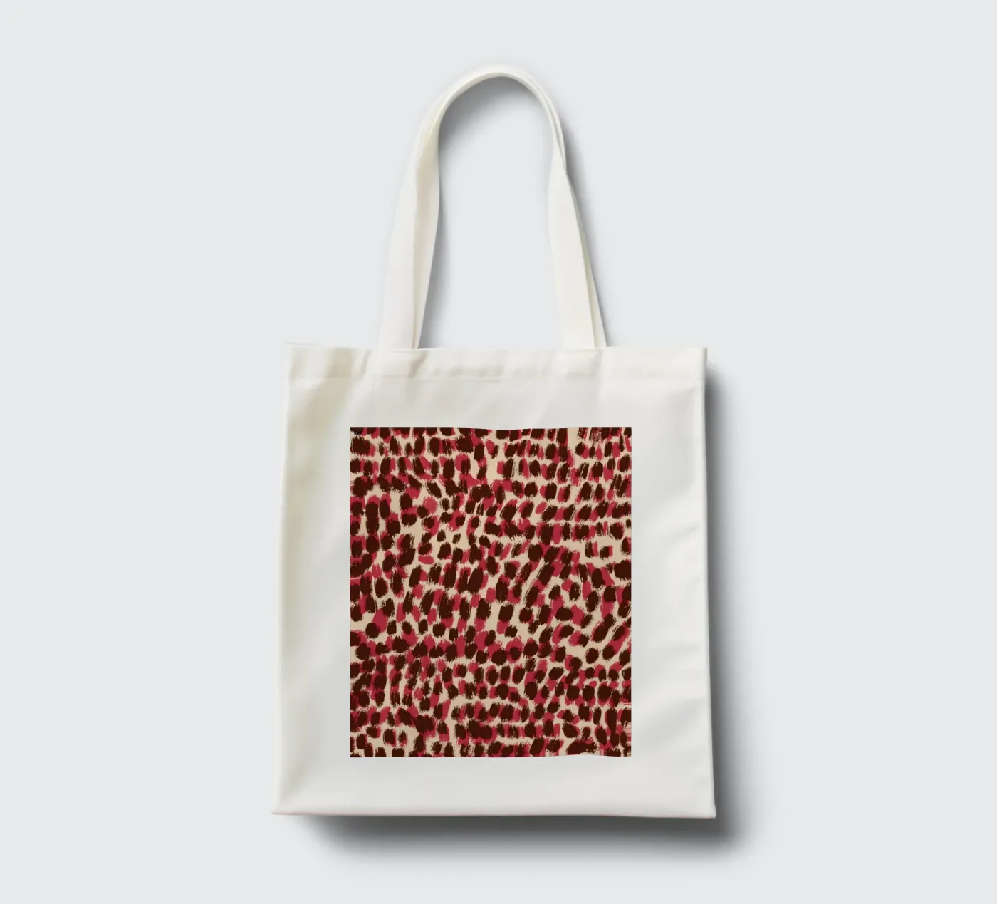 Tiny brushstrokes pattern 06 tote bag by Little Dean