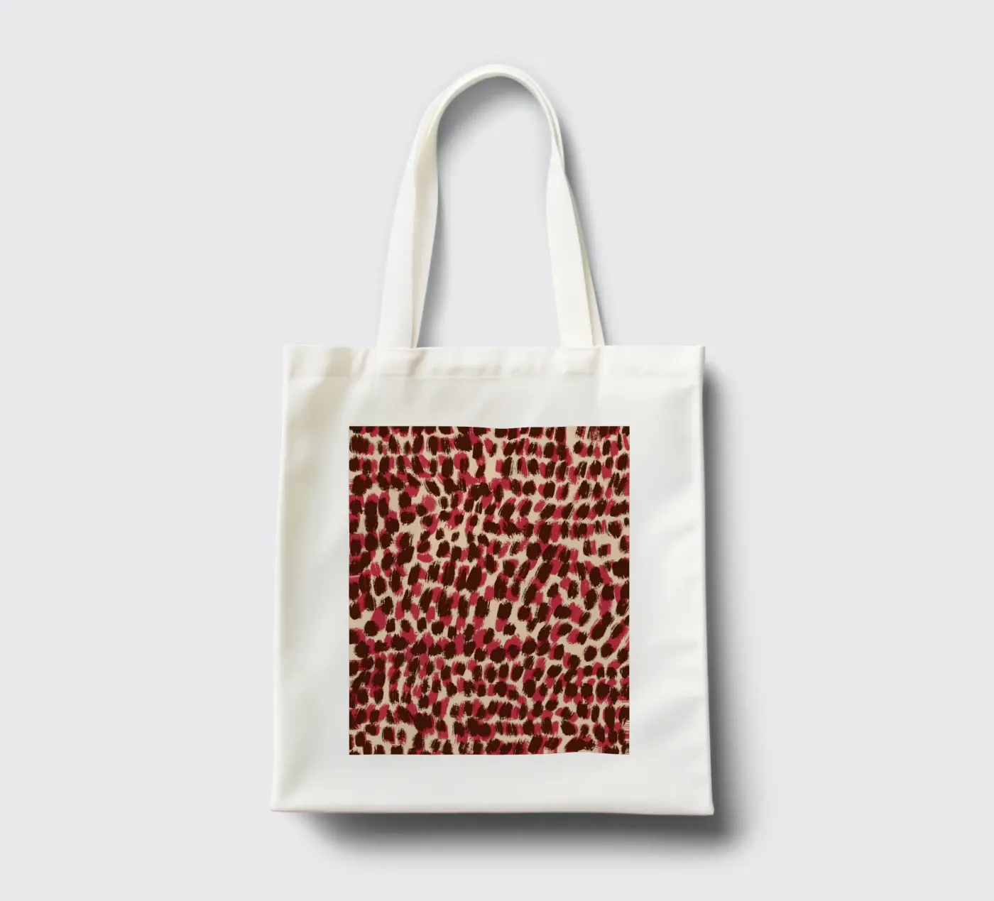 Tiny brushstrokes pattern 06 tote bag by Little Dean