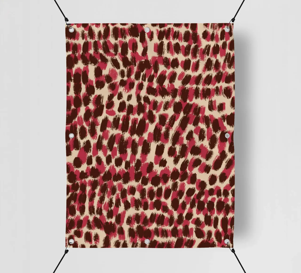 Disegno a piccole pennellate 06 telo in pvc da Little Dean