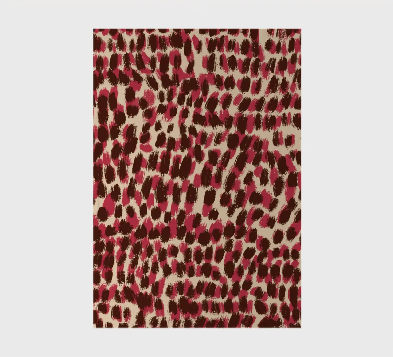 Tiny brushstrokes pattern 06 notebook by Little Dean