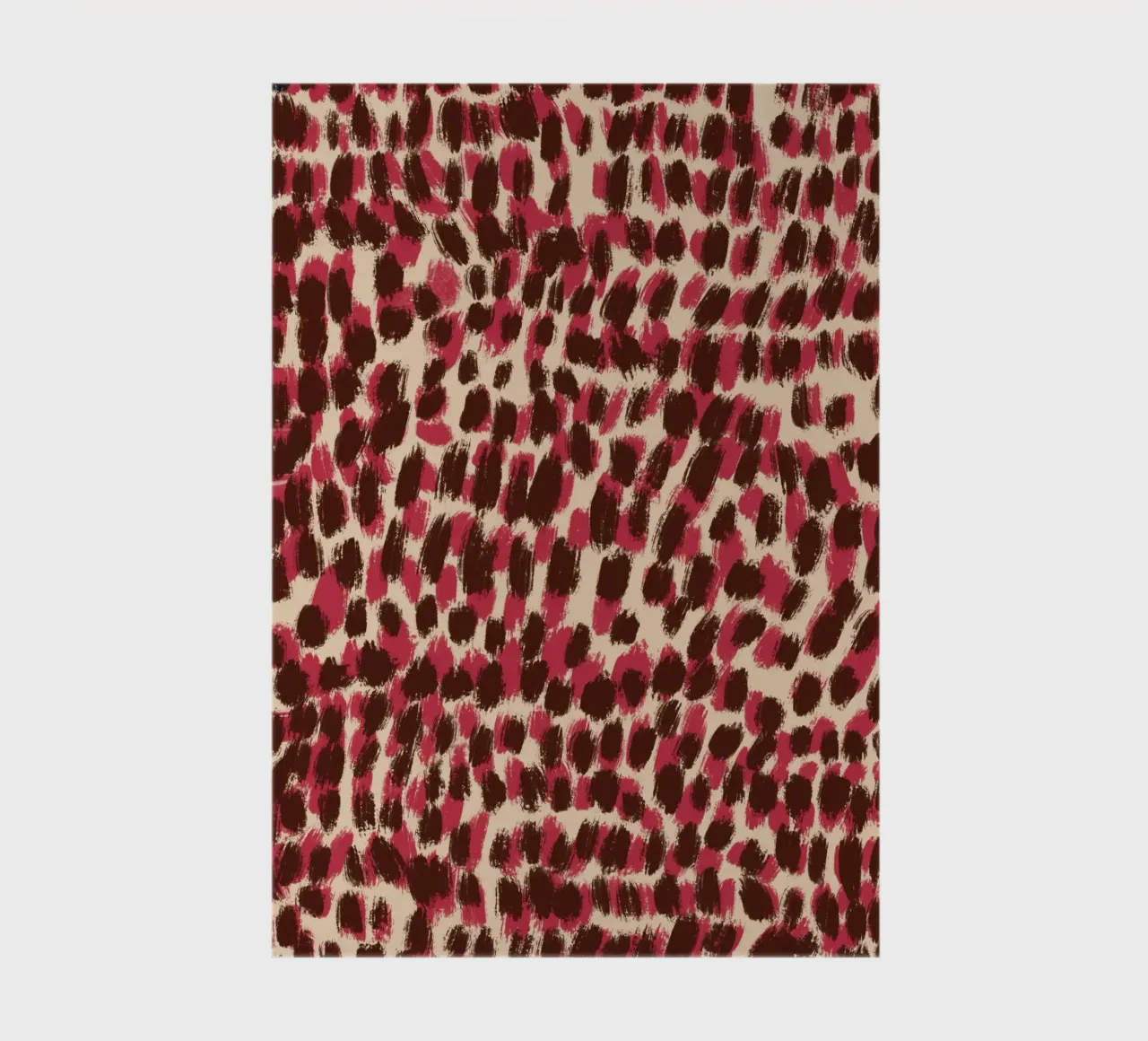 Tiny brushstrokes pattern 06 notebook by Little Dean