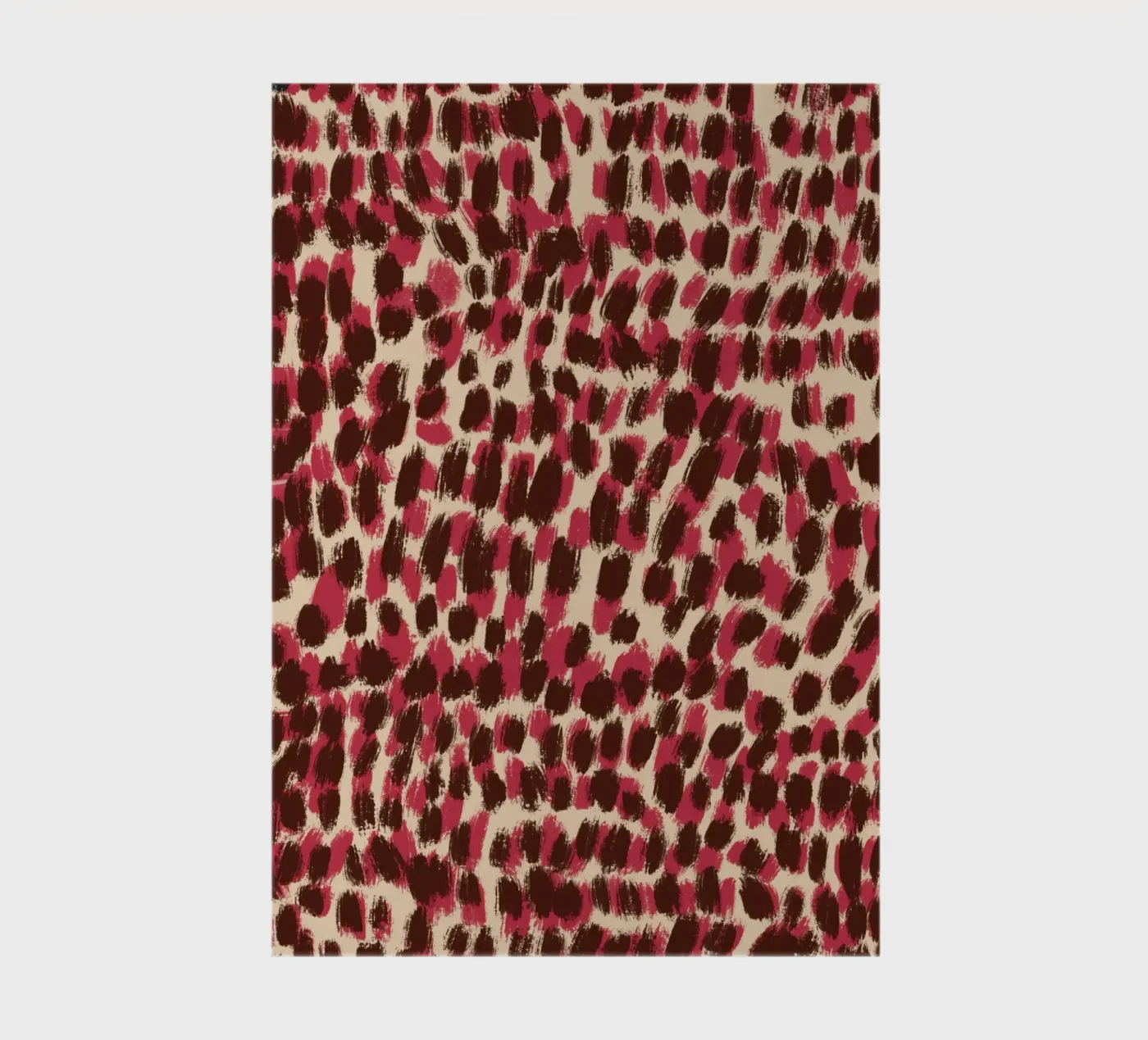 Tiny brushstrokes pattern 06 notebook by Little Dean