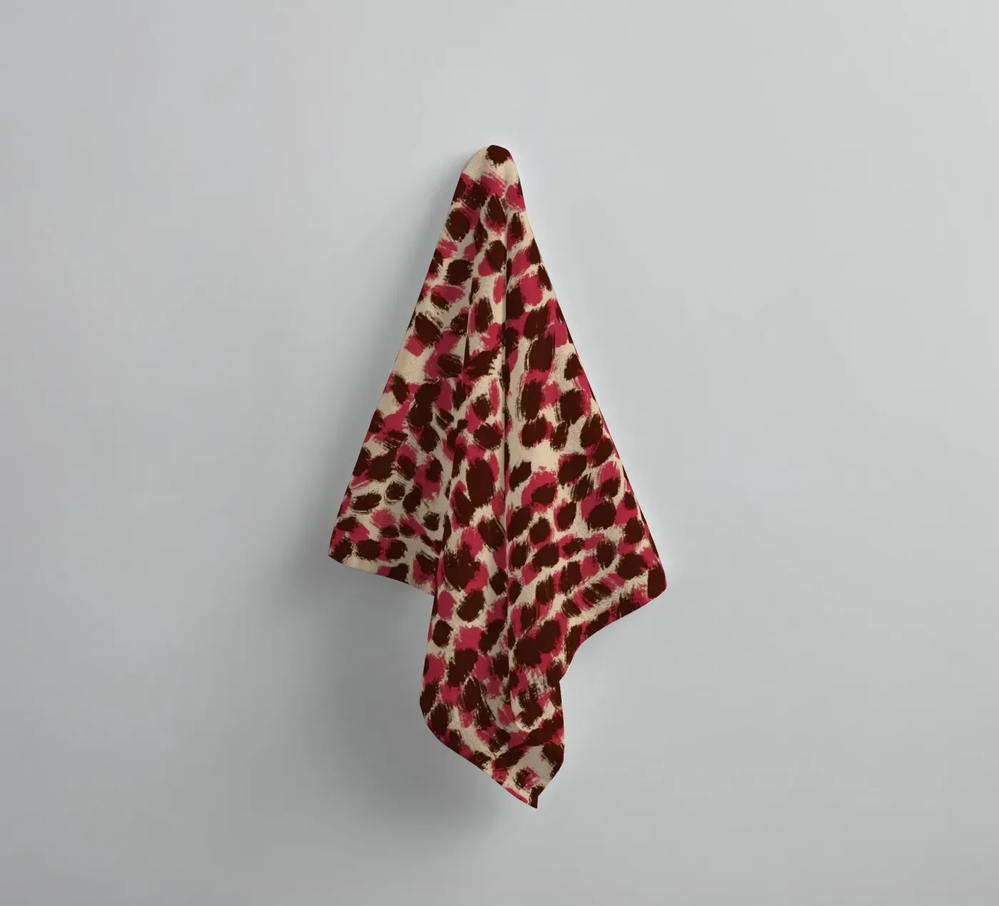 Tiny brushstrokes pattern 06 badhanddoek van Little Dean