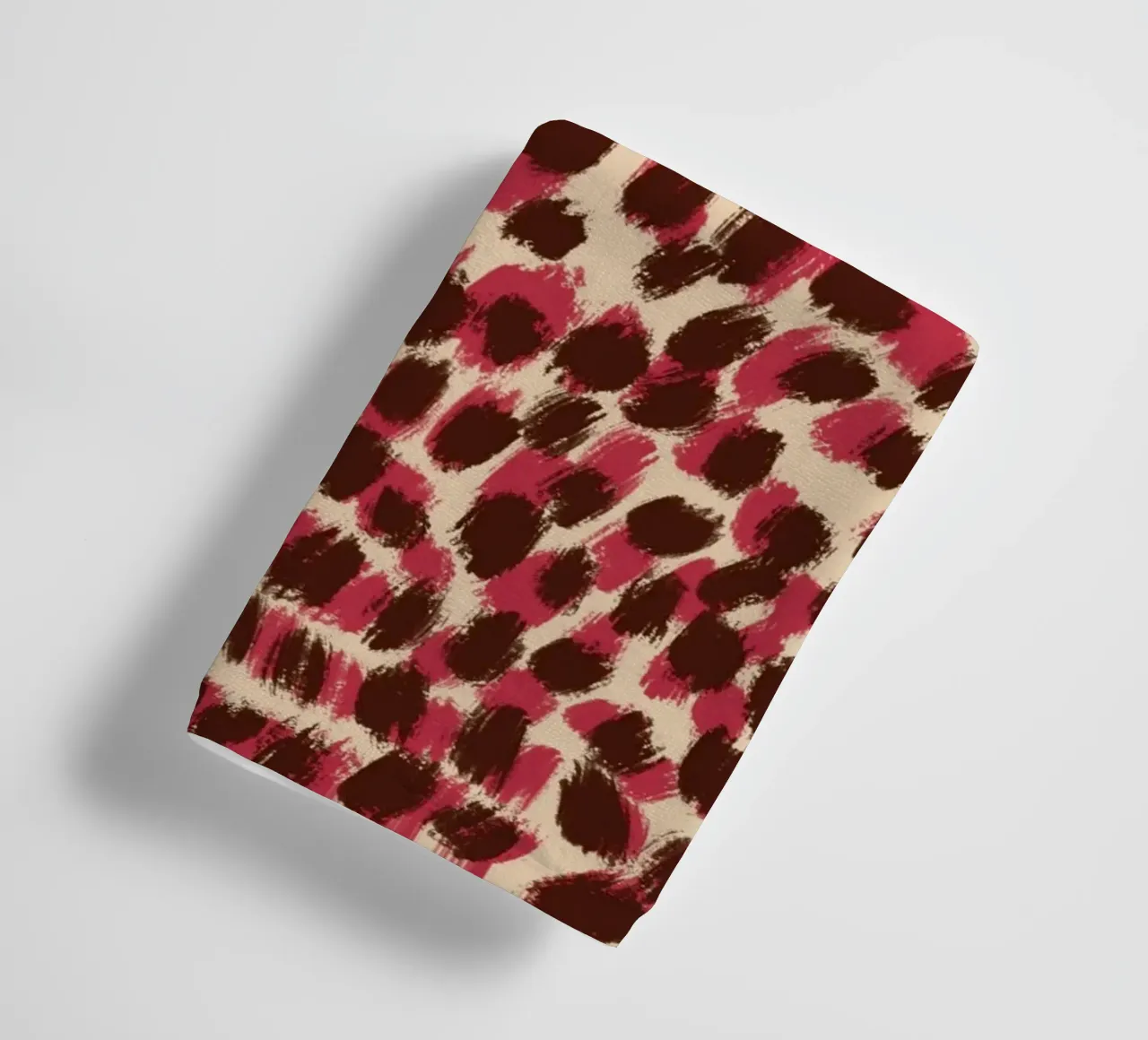 Tiny brushstrokes pattern 06 towel by Little Dean