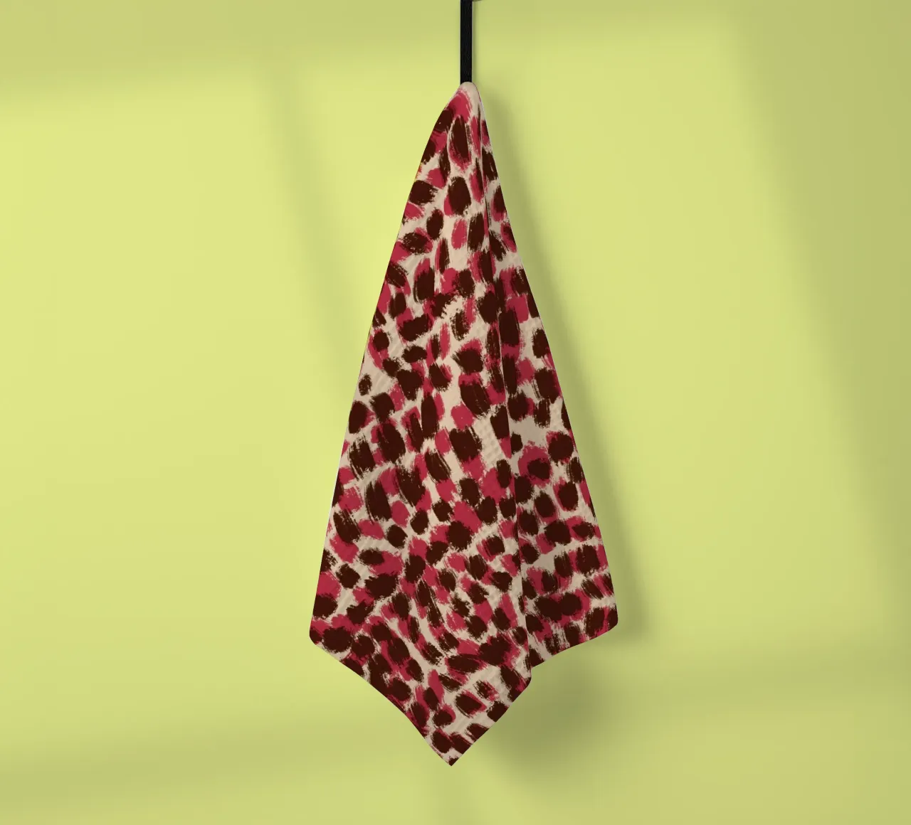 Motif de petits coups de pinceau 06 torchon de Little Dean