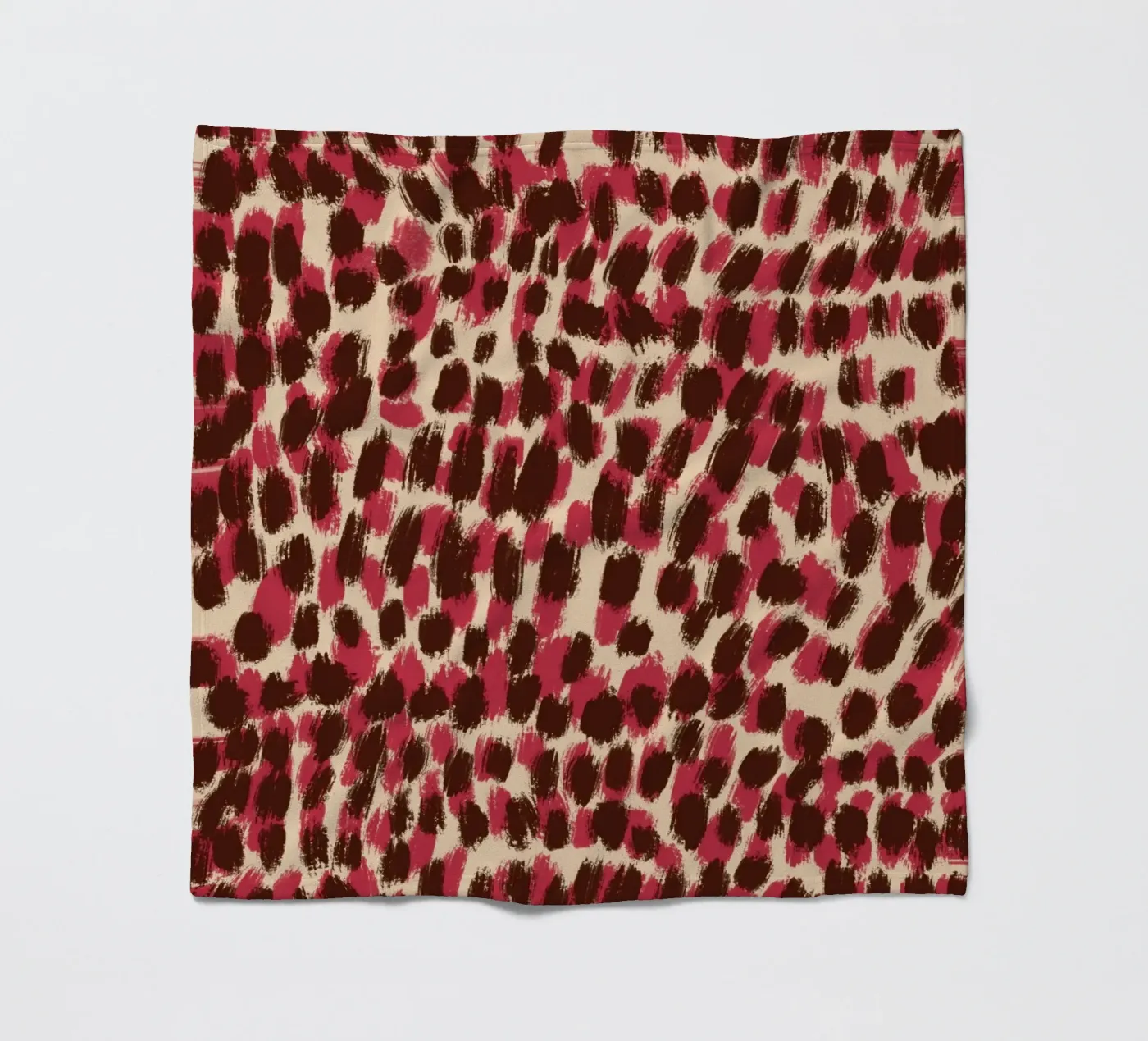 Tiny brushstrokes pattern 06 Fleecedecke von Little Dean