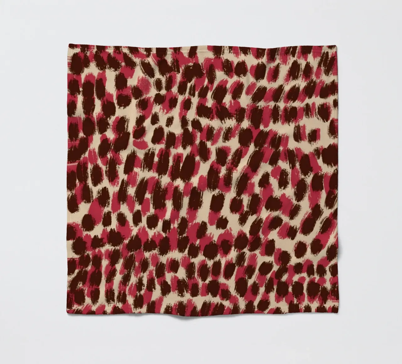 Tiny brushstrokes pattern 06 fleece blanket by Little Dean