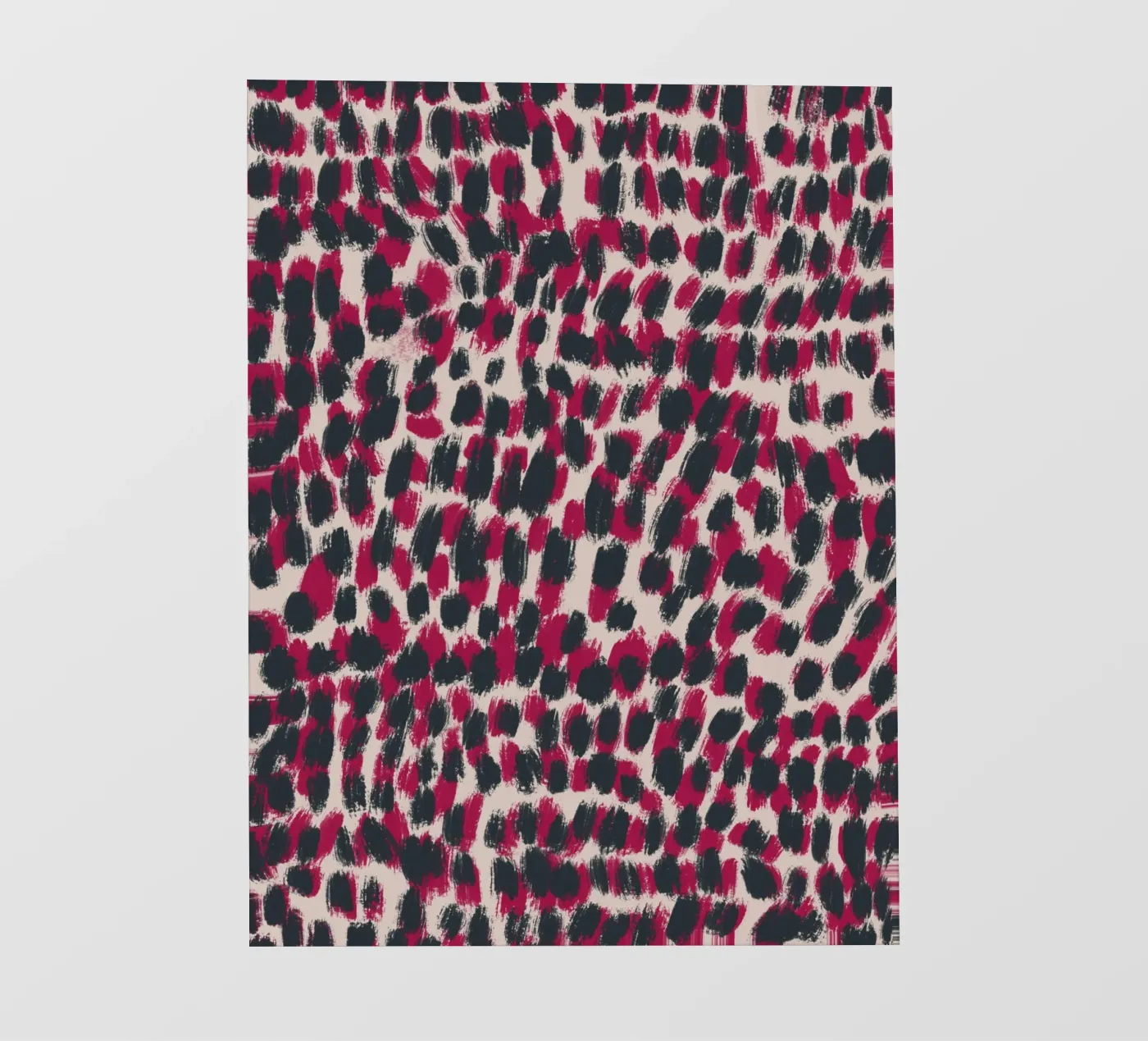 Tiny brushstrokes pattern 07 PVC Plane von Little Dean