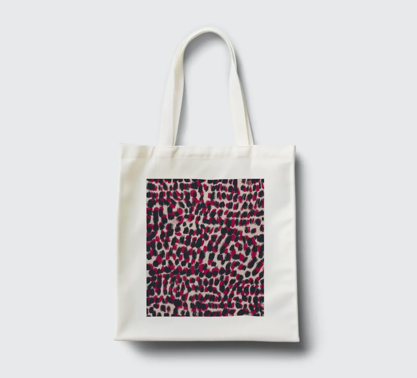 Tiny brushstrokes pattern 07 tote bag by Little Dean