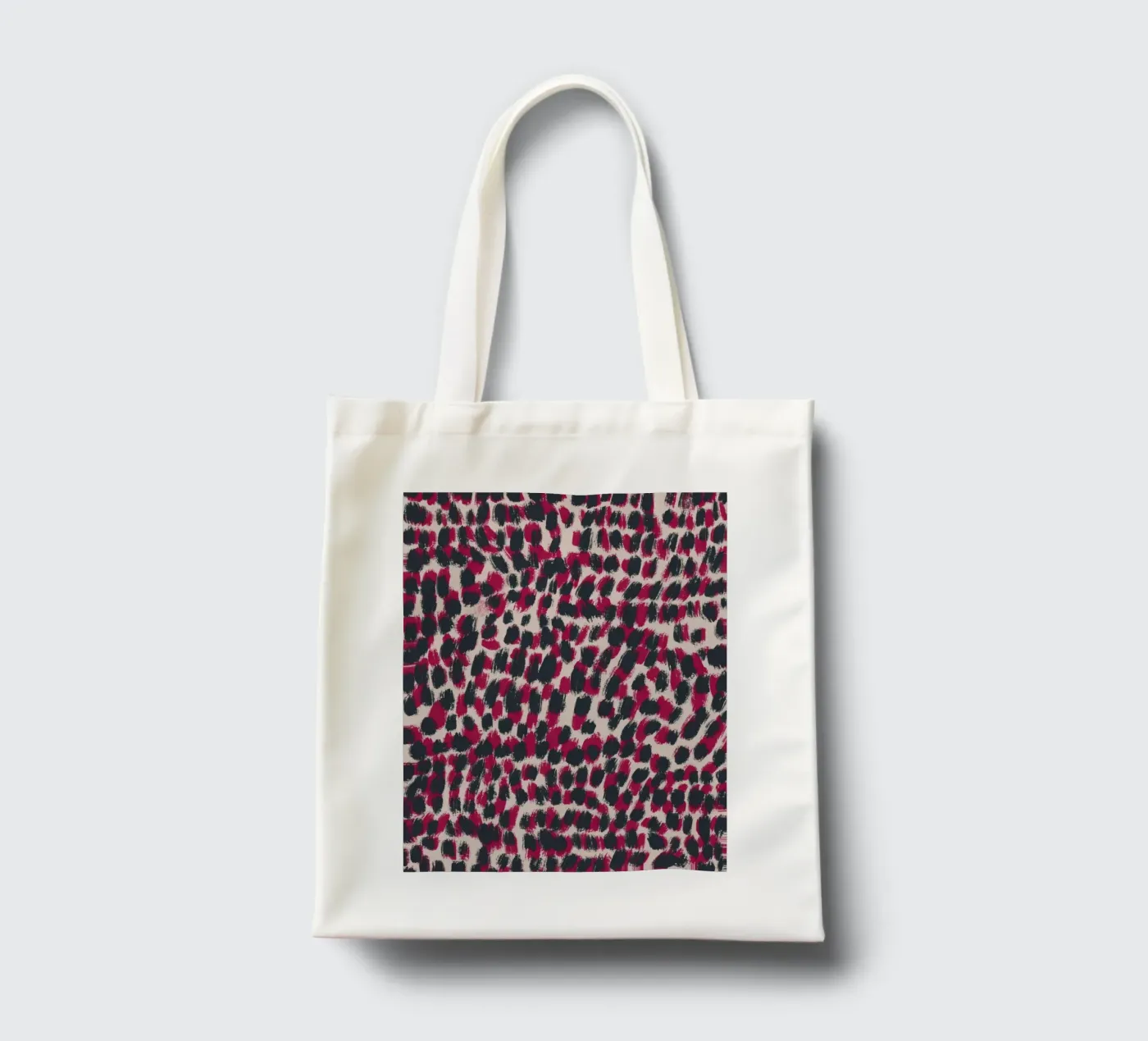 Tiny brushstrokes pattern 07 tote bag by Little Dean
