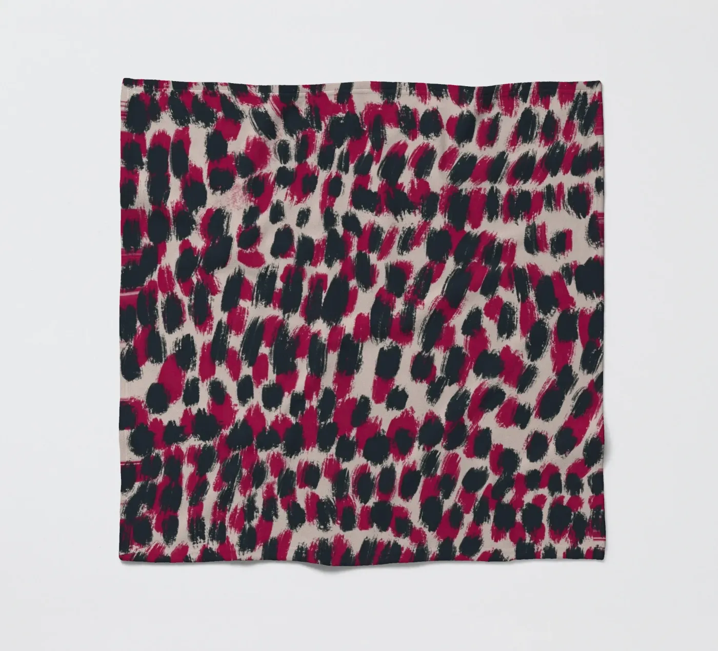 Tiny brushstrokes pattern 07 coperta in pile da Little Dean