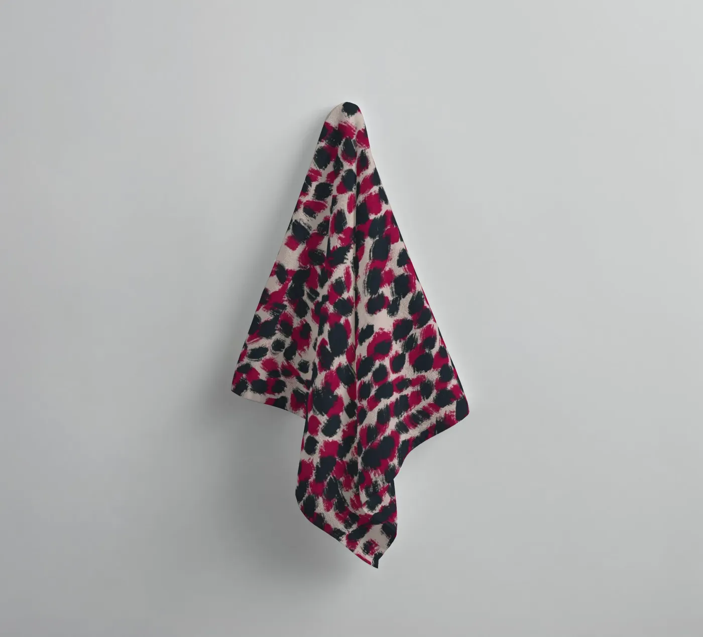 Tiny brushstrokes pattern 07 Handtuch von Little Dean