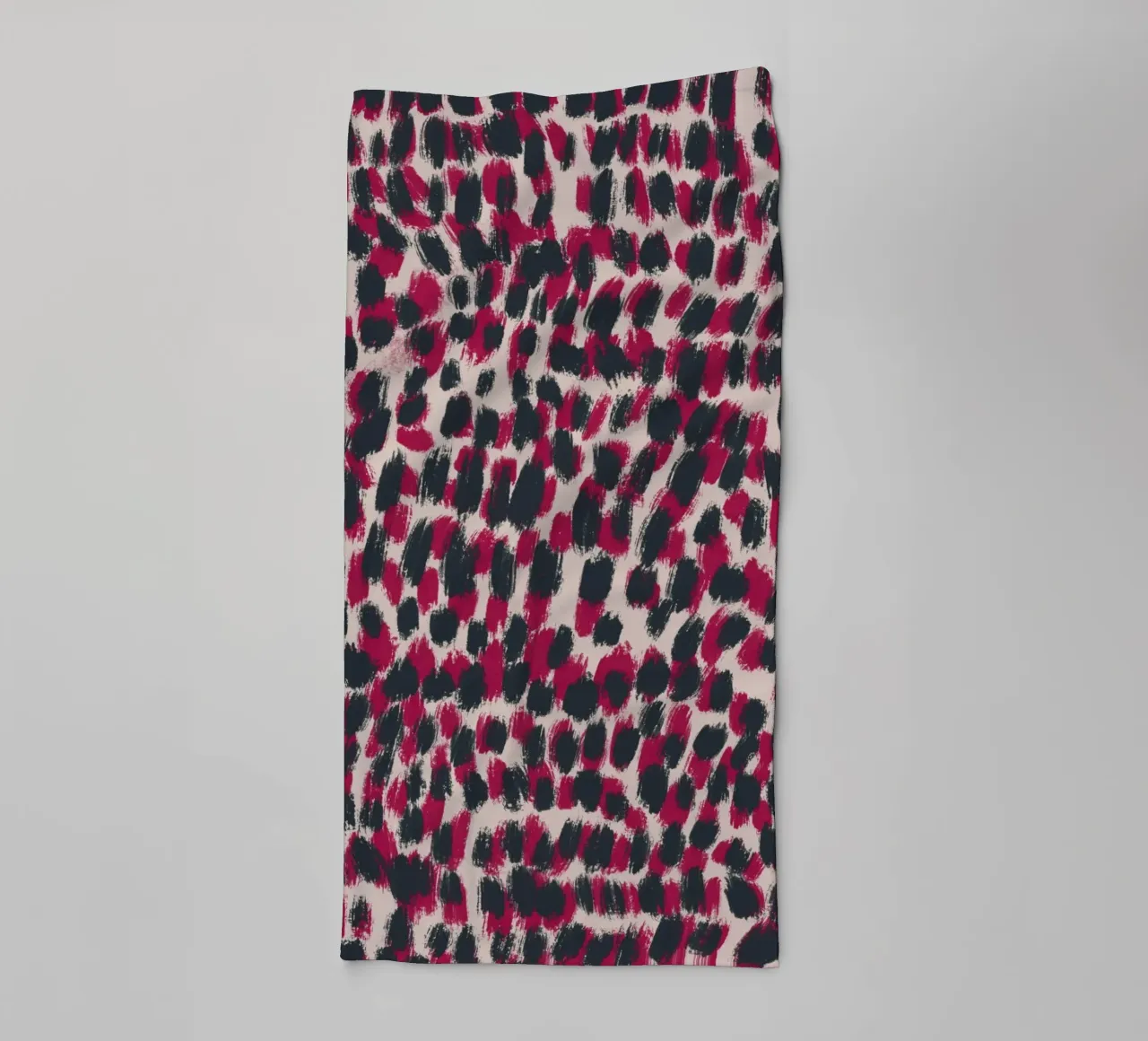 Tiny brushstrokes pattern 07 towel by Little Dean