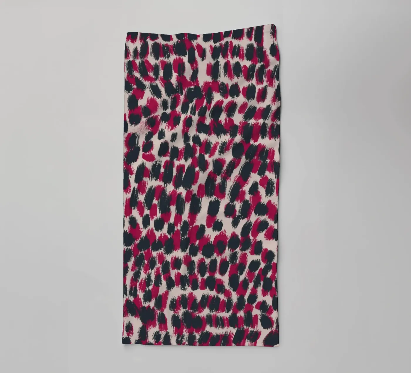 Tiny brushstrokes pattern 07 Handtuch von Little Dean