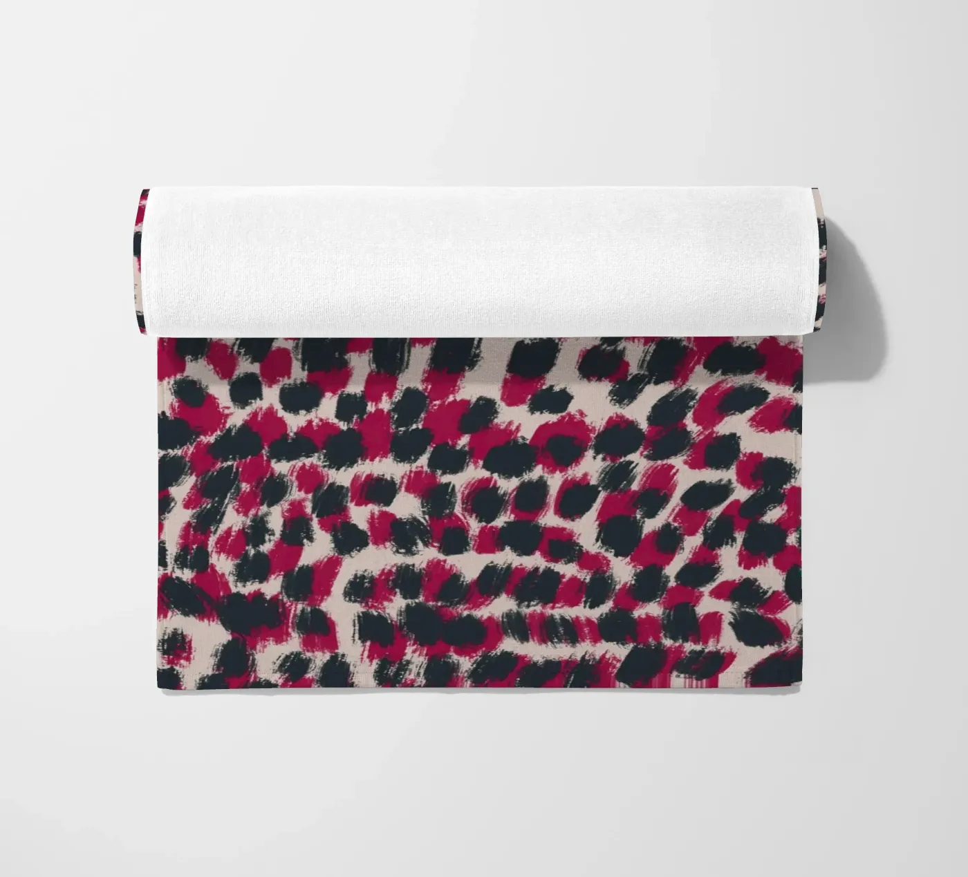 Tiny brushstrokes pattern 07 serviette de plage de Little Dean