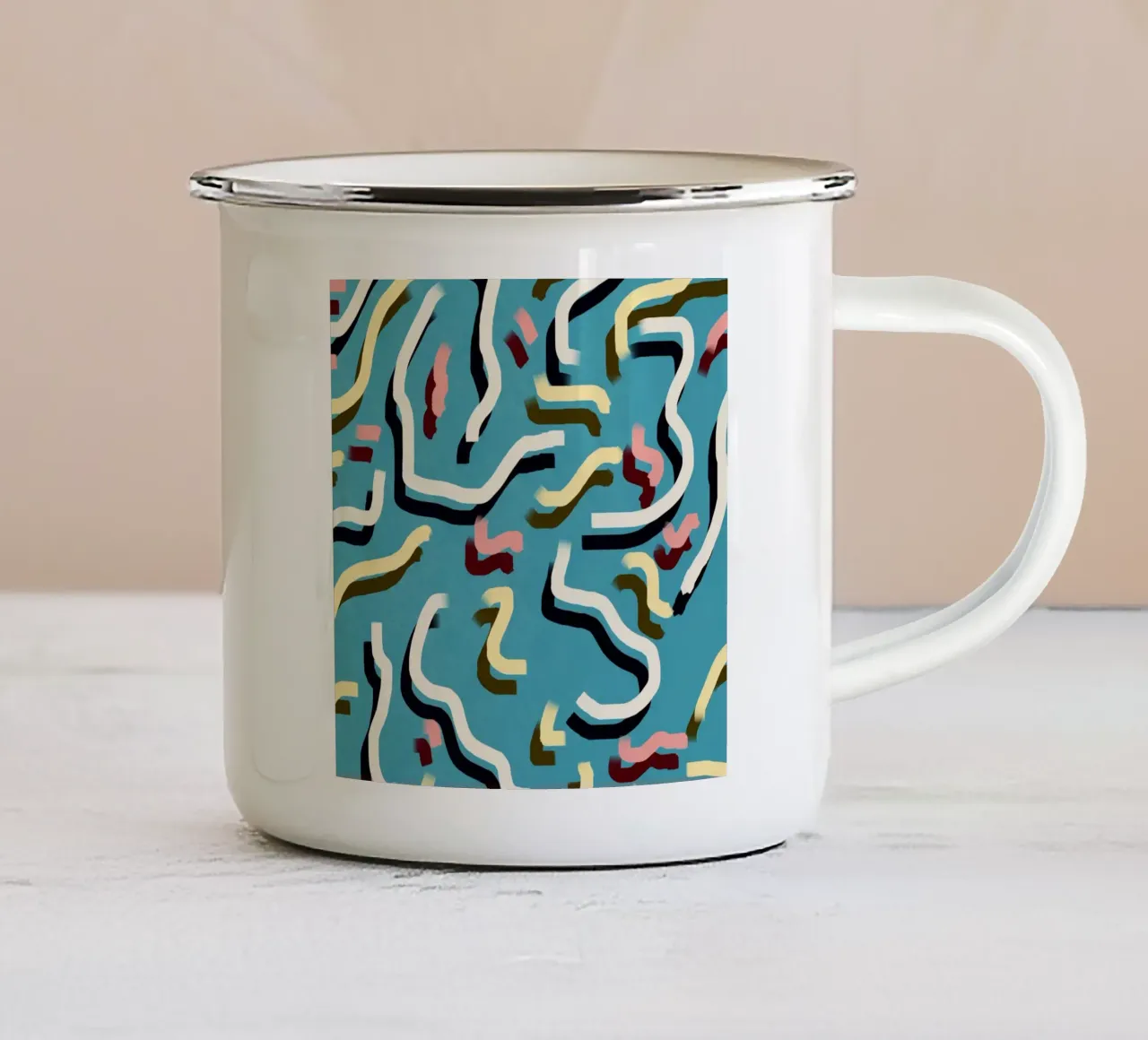 Colore Candy 02 tazza in smalto da Little Dean