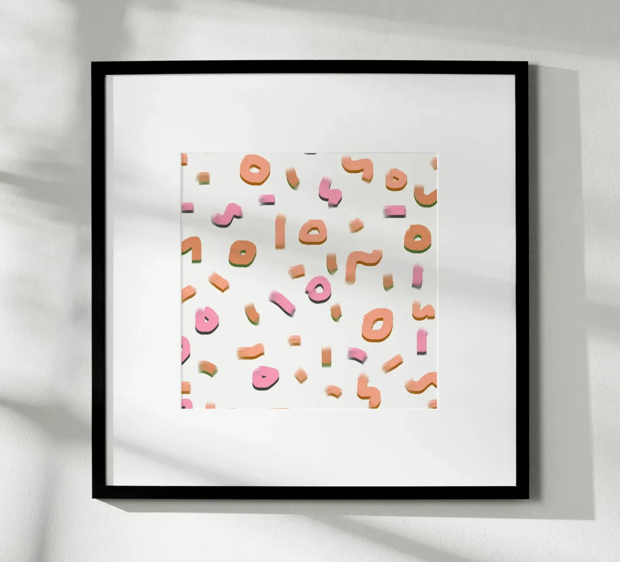 Colore Candy 03 poster con telaio in alluminio da Little Dean