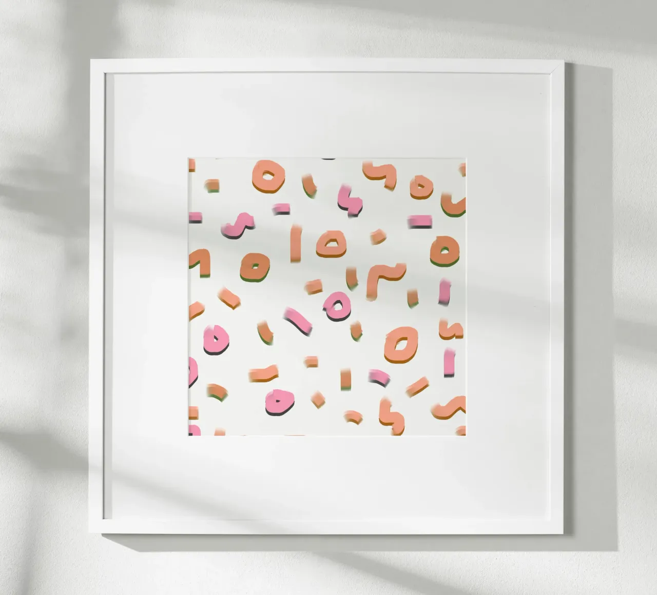 Colore Candy 03 poster con telaio in alluminio da Little Dean