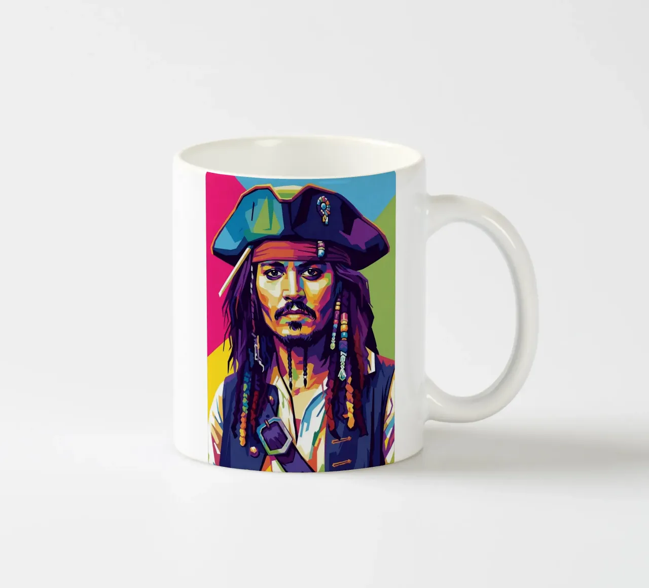 Jack Sparrow - Johnny Depp #1 tazza in ceramica da Hantamrata