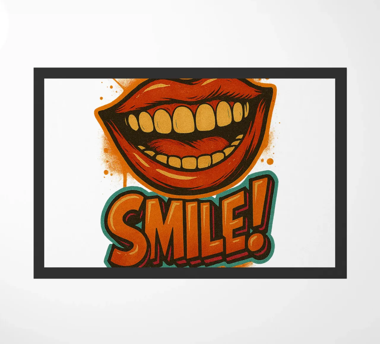 SMILE ... zerbino da Vintage Van Gogh