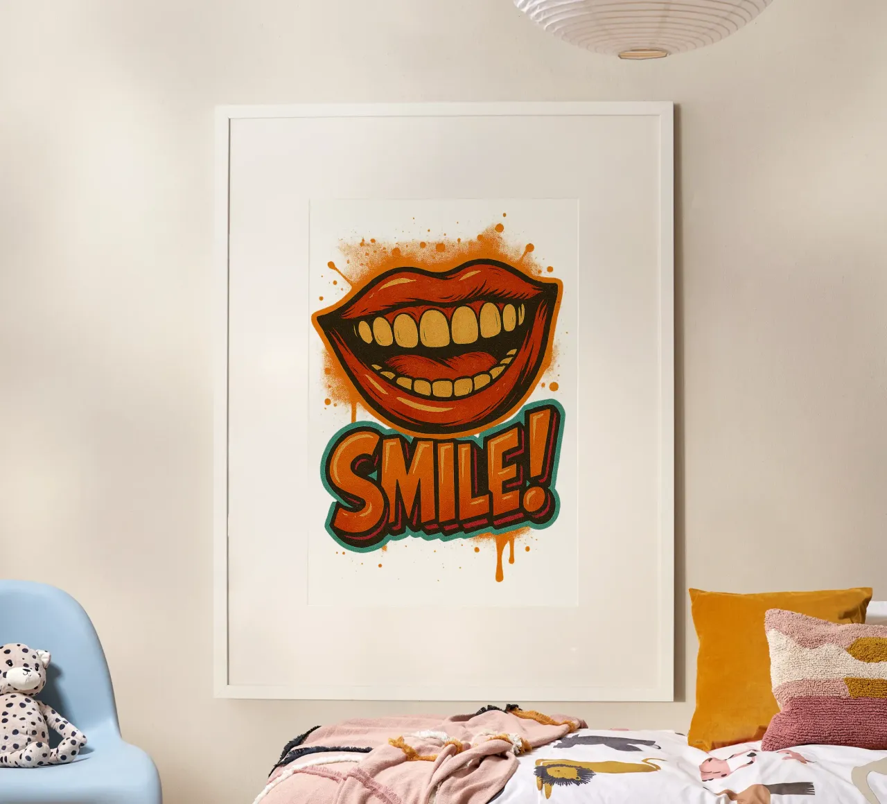 SMILE ... poster da Vintage Van Gogh
