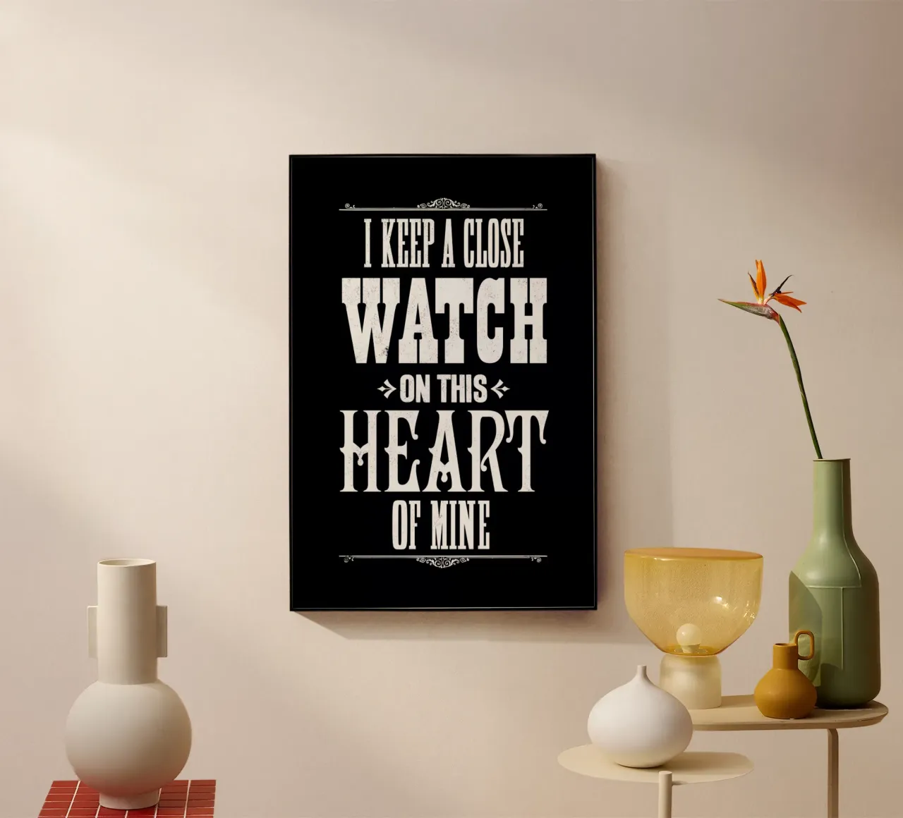 JOHNNY CASH plexiglass da The Indoor Type