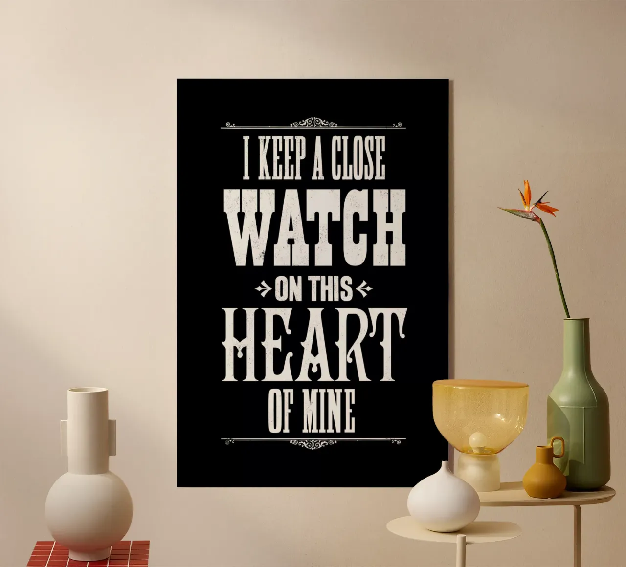 JOHNNY CASH plexiglass da The Indoor Type