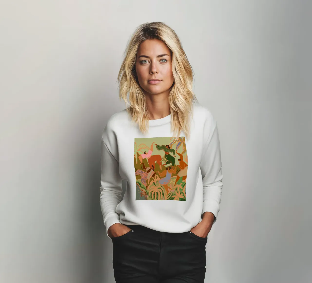 Spring Frolic sweatshirt by Arty Guava