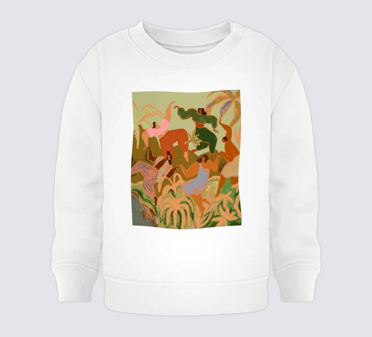 Spring Frolic felpa neonato da Arty Guava