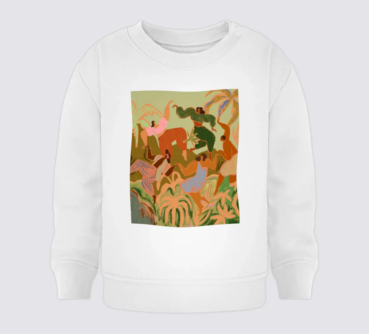 Spring Frolic felpa neonato da Arty Guava