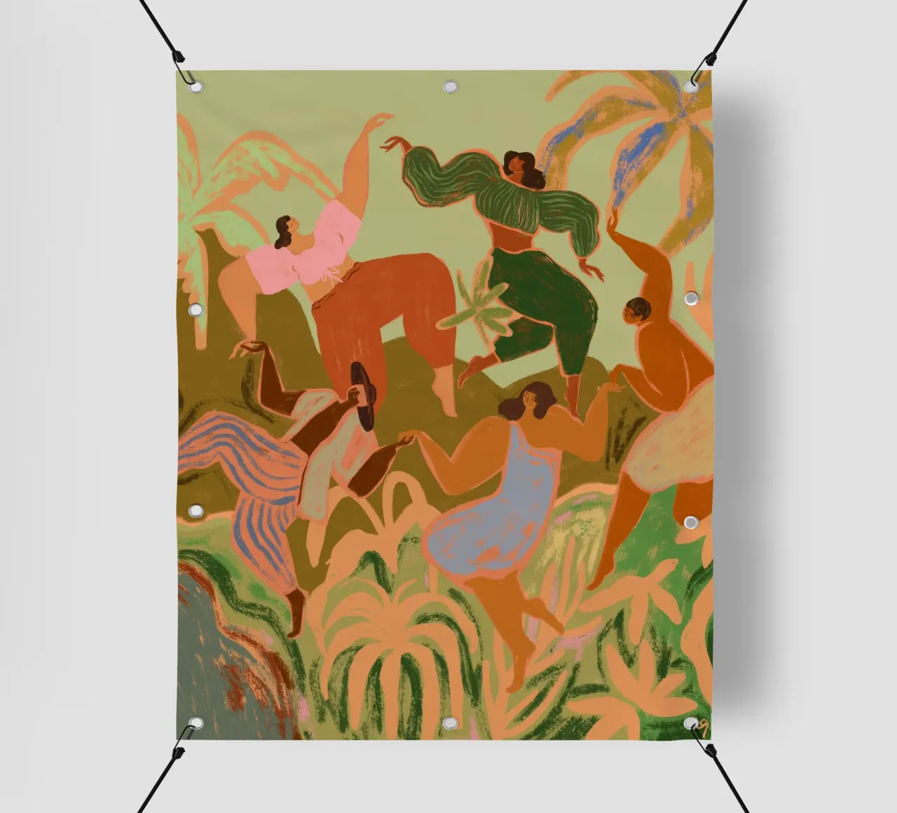 Spring Frolic telo in pvc da Arty Guava