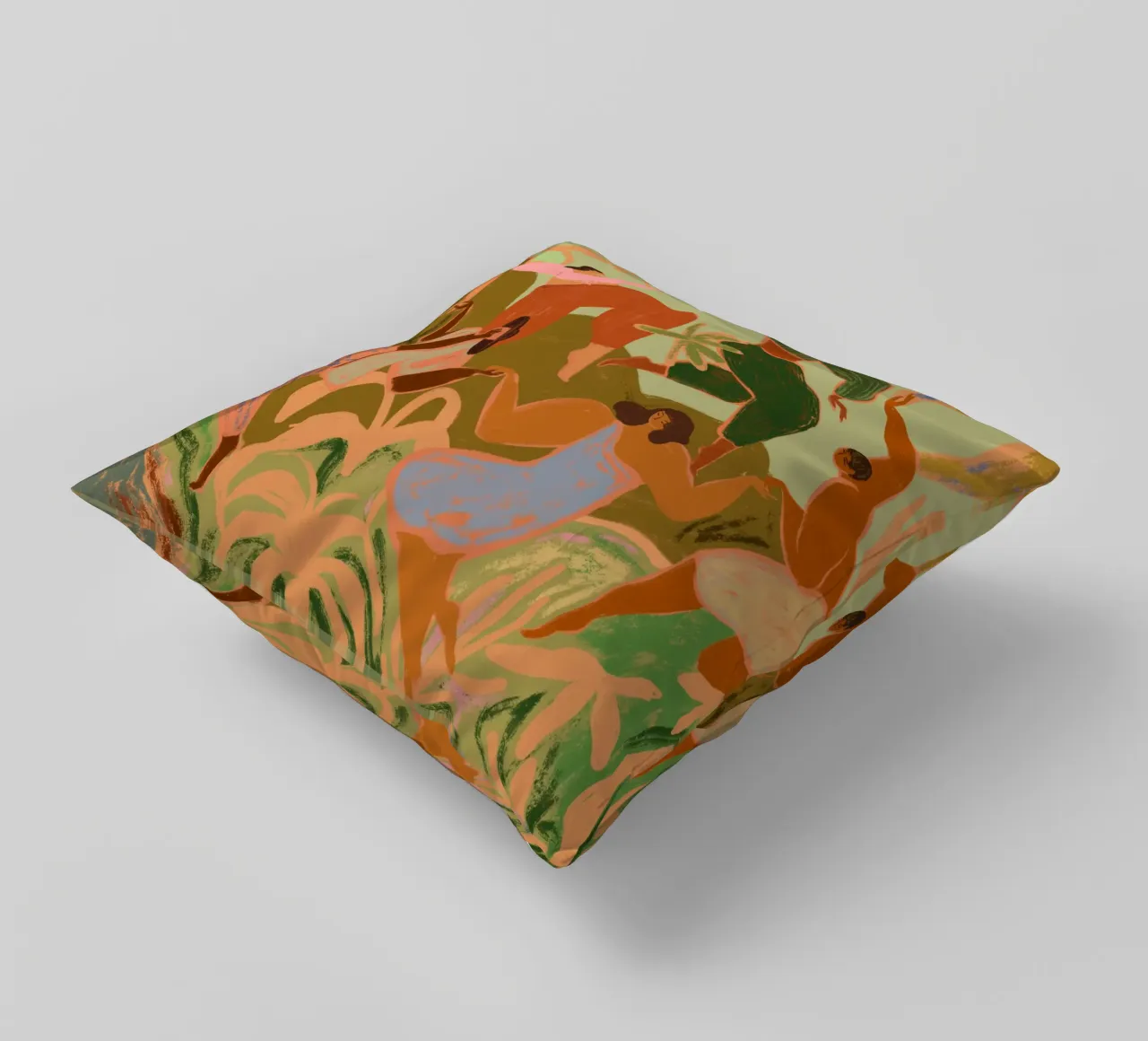 Spring Frolic decorative cushion by Arty Guava