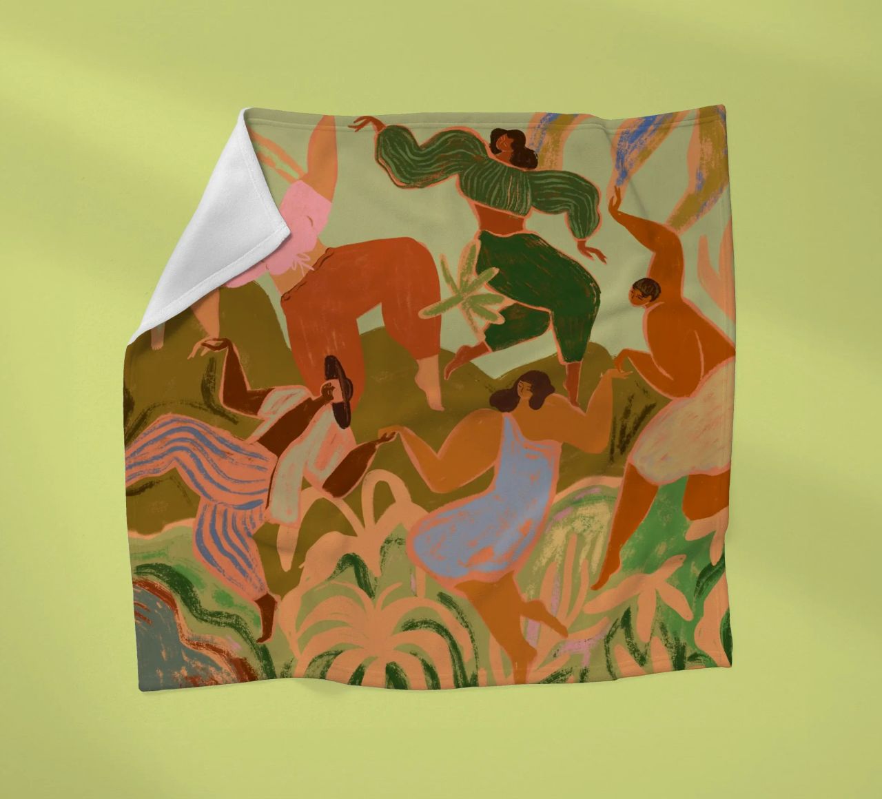 Spring Frolic coperta in pile da Arty Guava