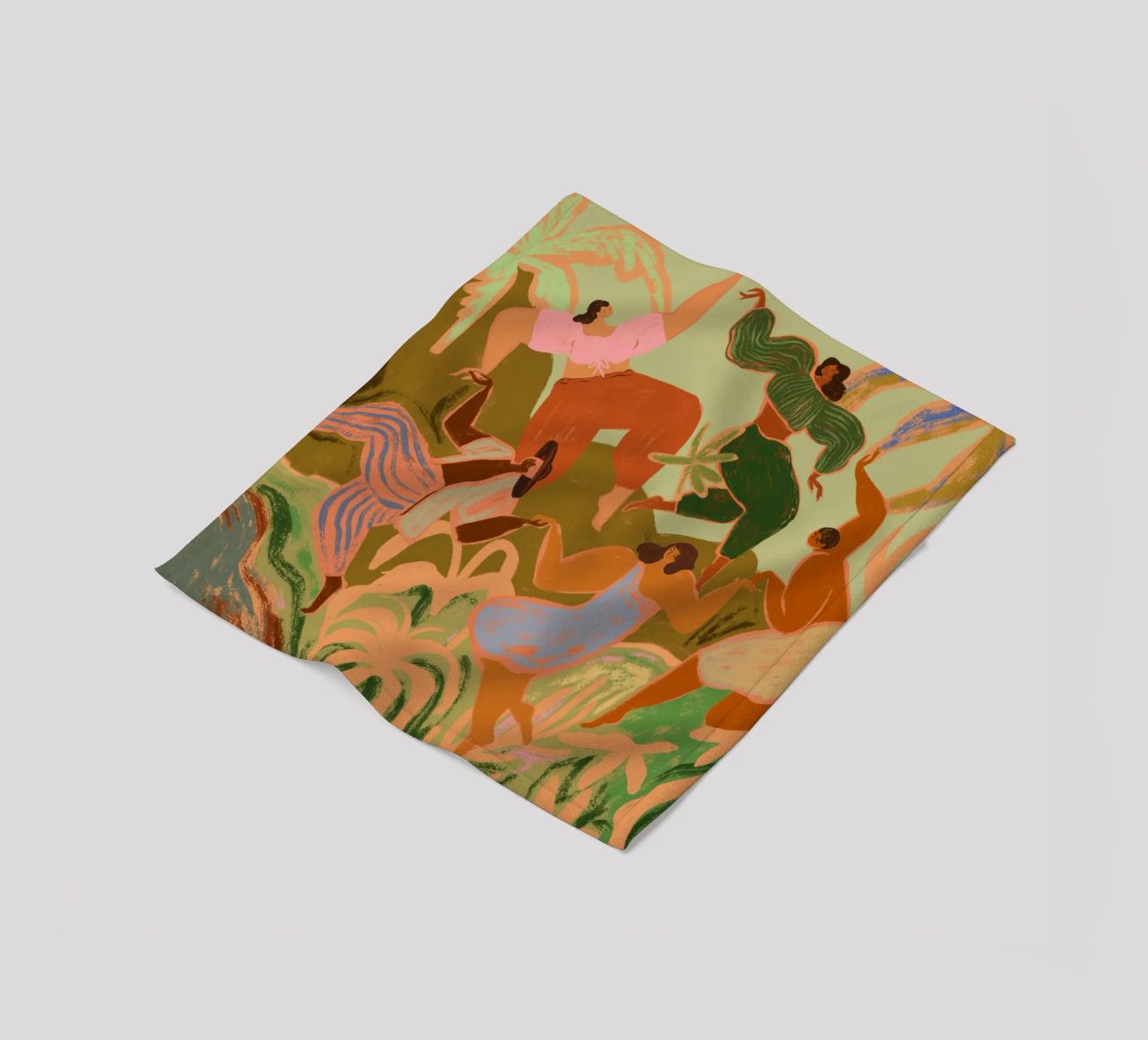 Spring Frolic coperta in pile da Arty Guava