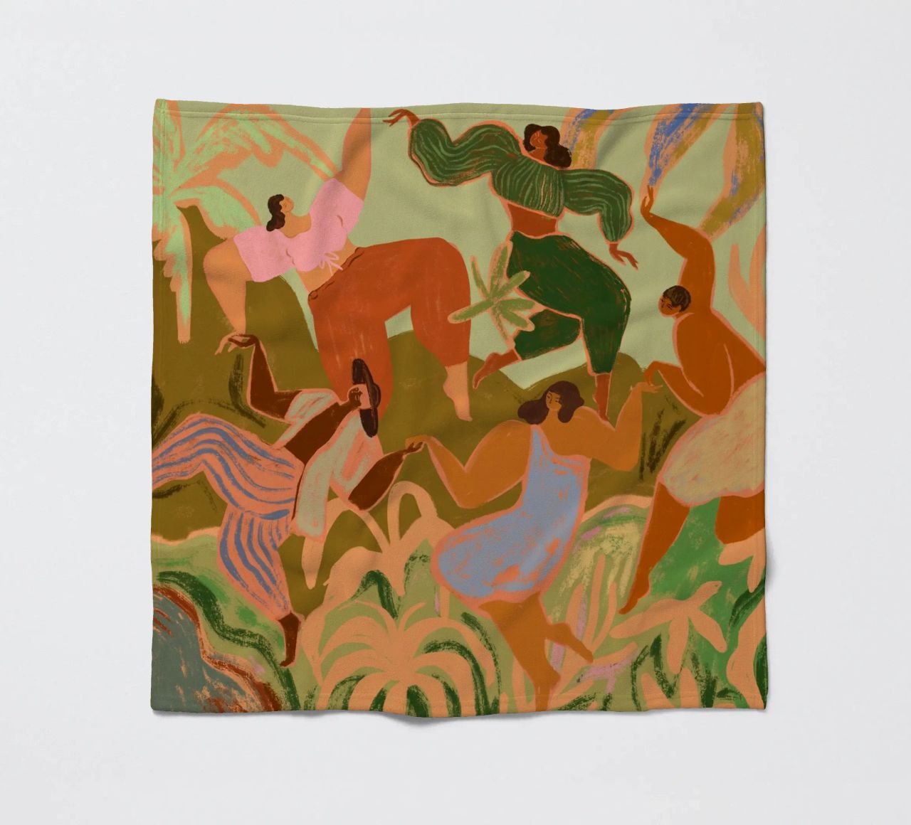 Spring Frolic coperta in pile da Arty Guava