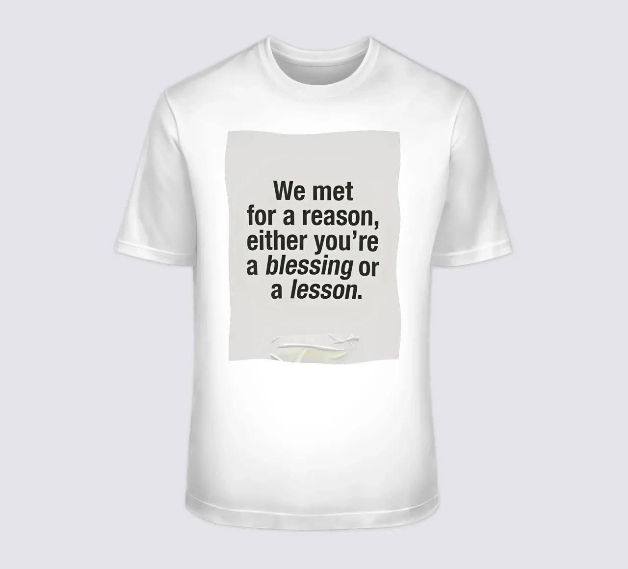 for a reason t-shirt da Type & Tape