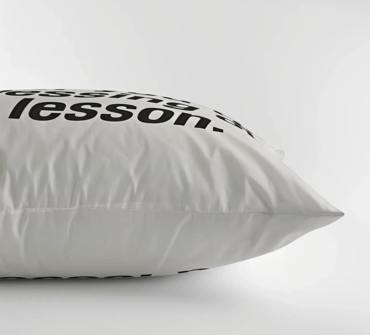 for a reason cuscino da Type & Tape