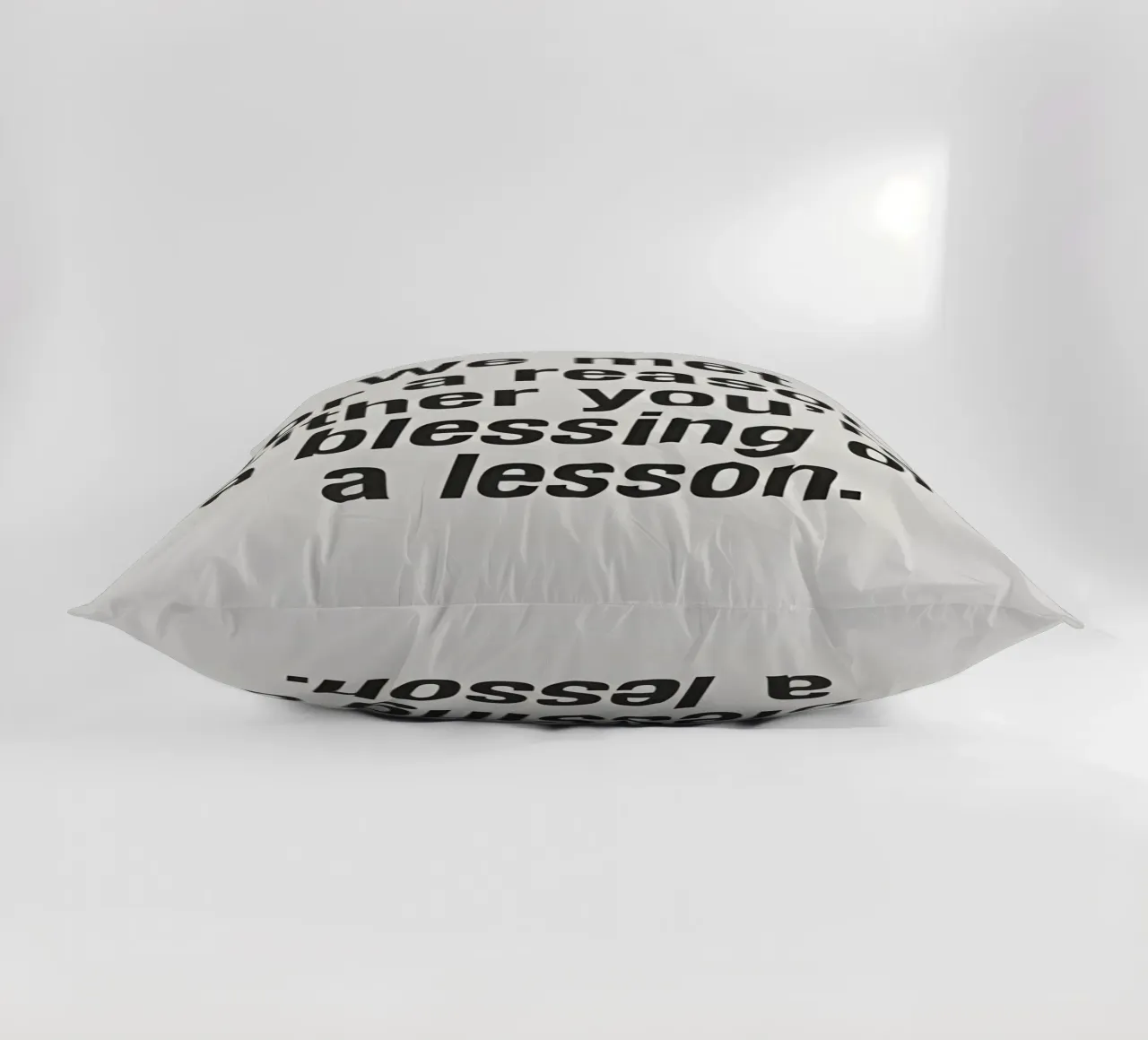 for a reason cuscino da Type & Tape