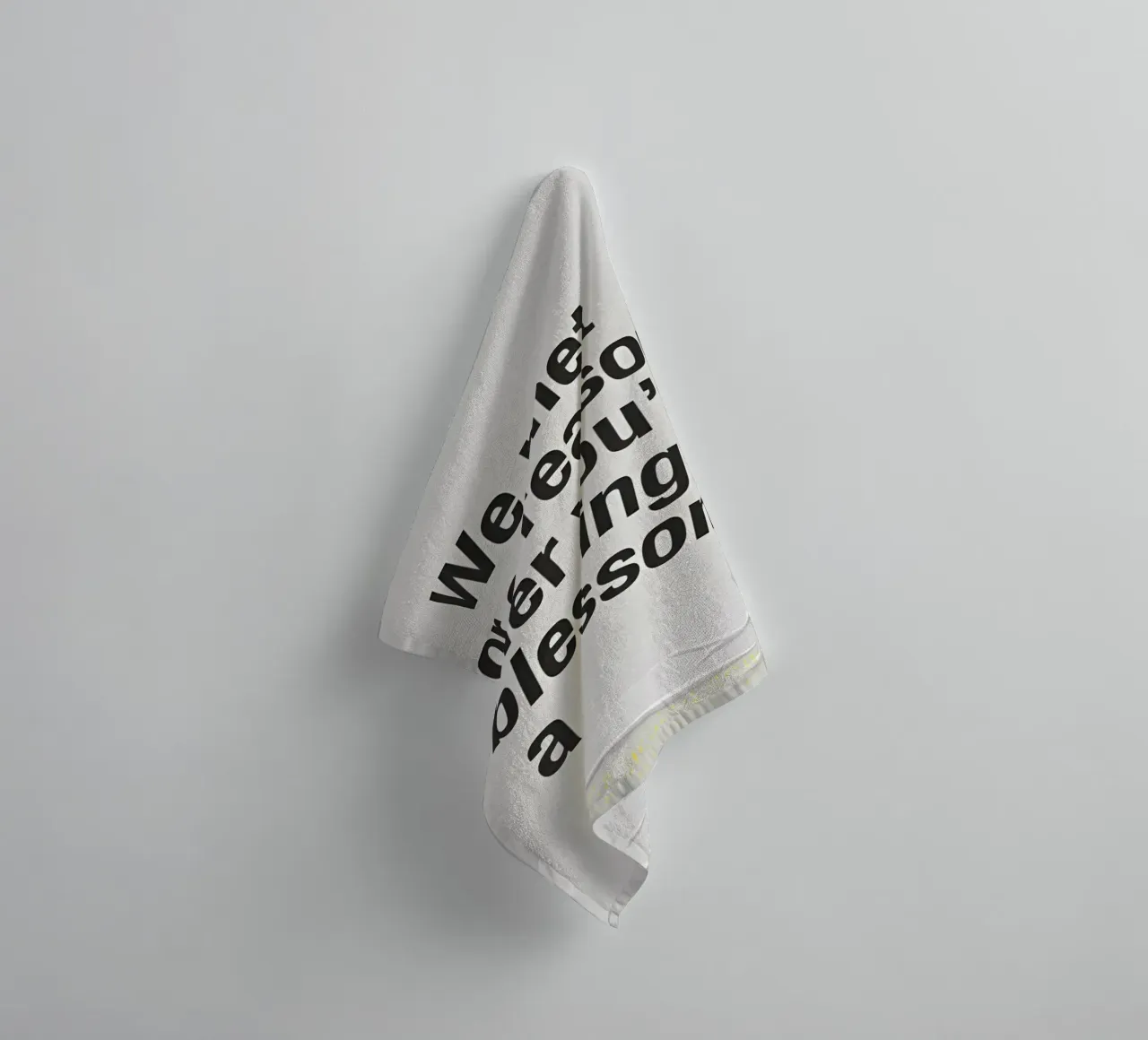 for a reason asciugamano da bagno da Type & Tape