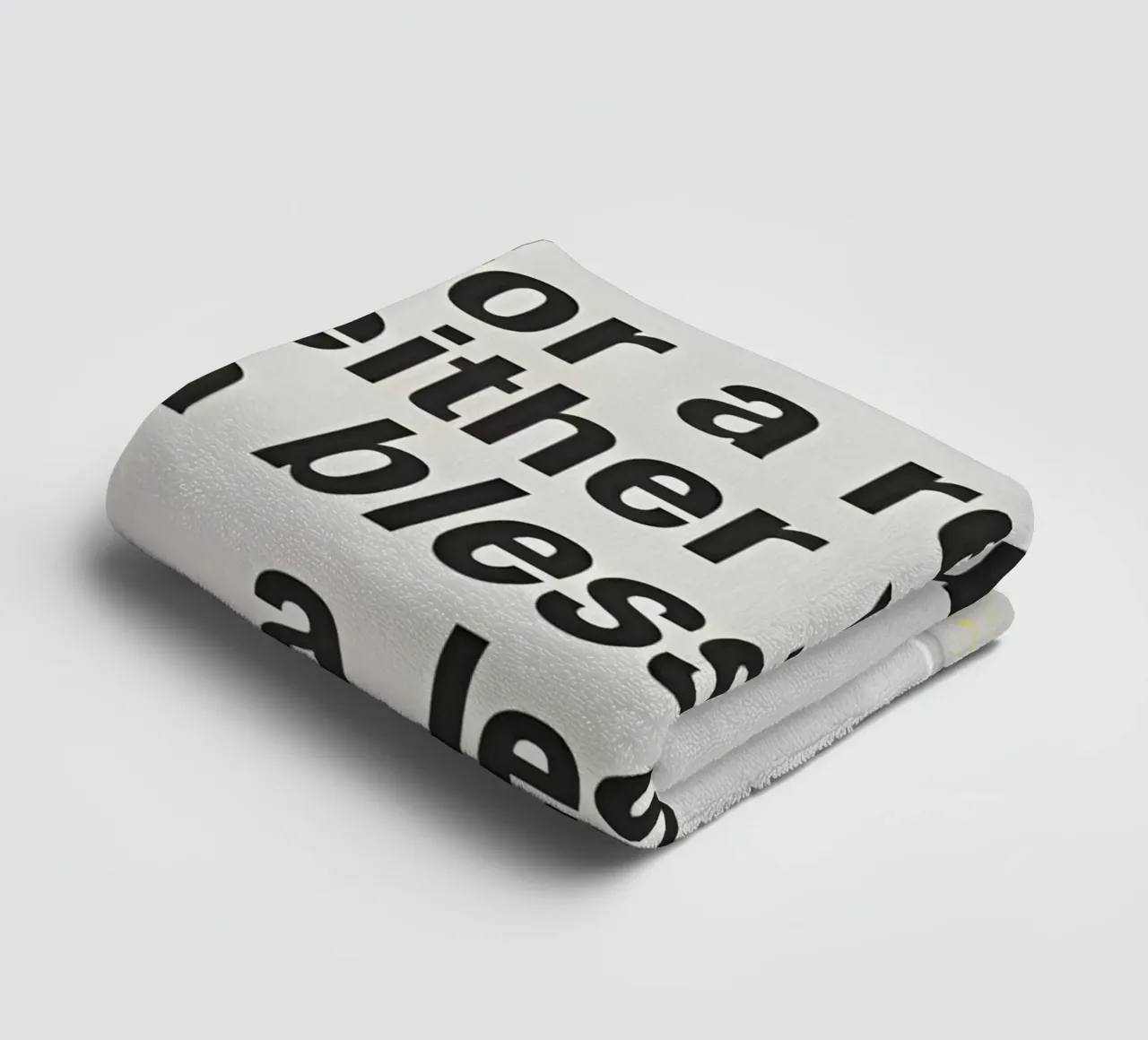 for a reason asciugamano da bagno da Type & Tape