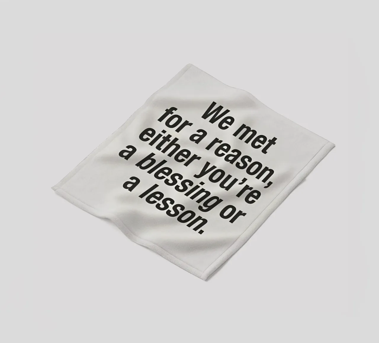 for a reason coperta in pile da Type & Tape