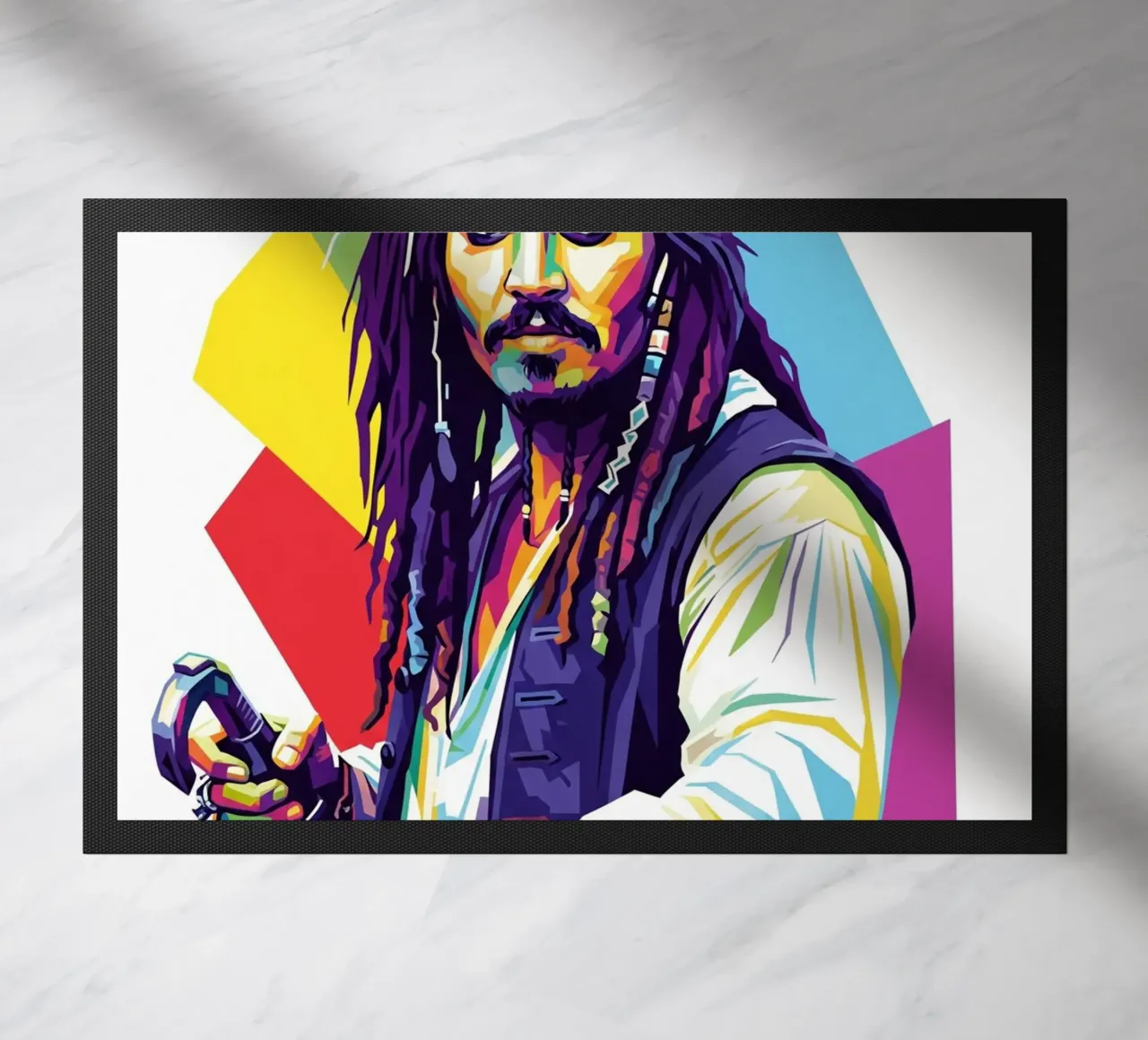 Jack Sparrow - Johnny Depp #3 zerbino da Hantamrata